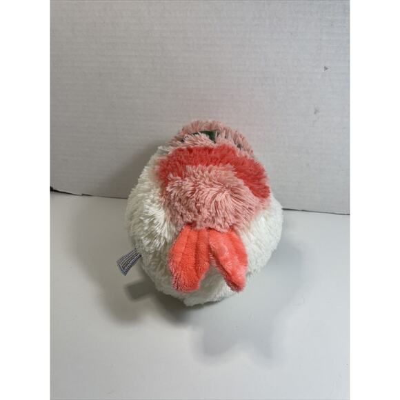 Squishable Mini Shrimp Sushi Plush Stuffed Food Smiley Furry Soft Rice Seaweed🍣 - Picture 3 of 12